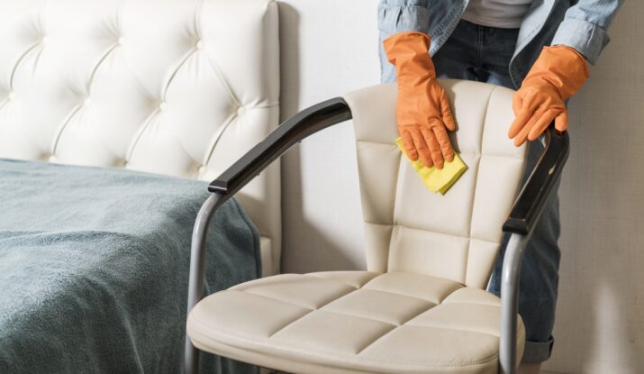 Leather cleaning
